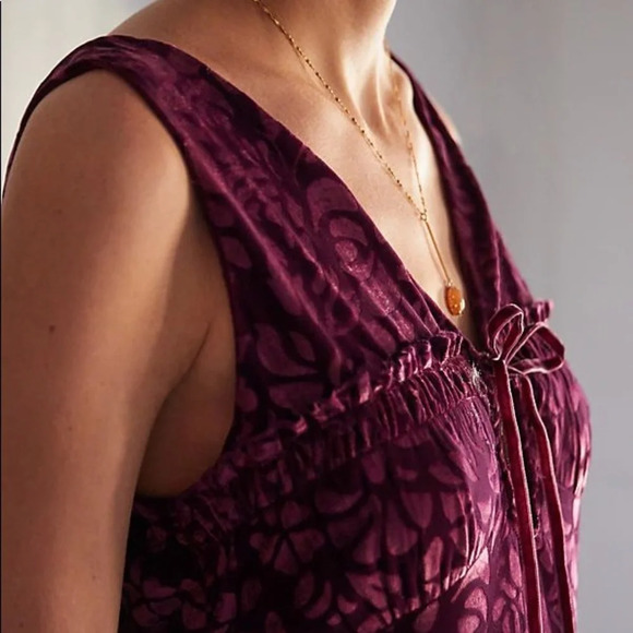 Anthropologie Lounge Slip Midi Dress - Picture 5 of 8